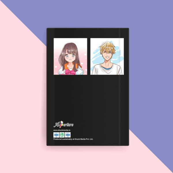 A5 Hard Celebration Theme Notebook 160 Ruled Pages, 80 GSM, Lay-Flat Design Diary