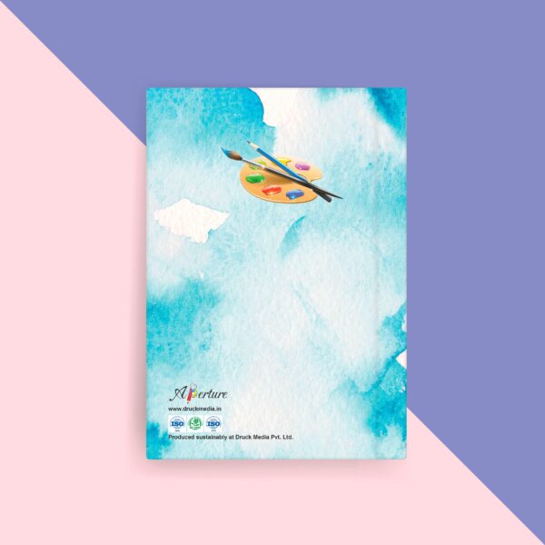 A5 Hard Celebration Theme Notebook 160 Ruled Pages, 80 GSM, Lay-Flat Design Diary