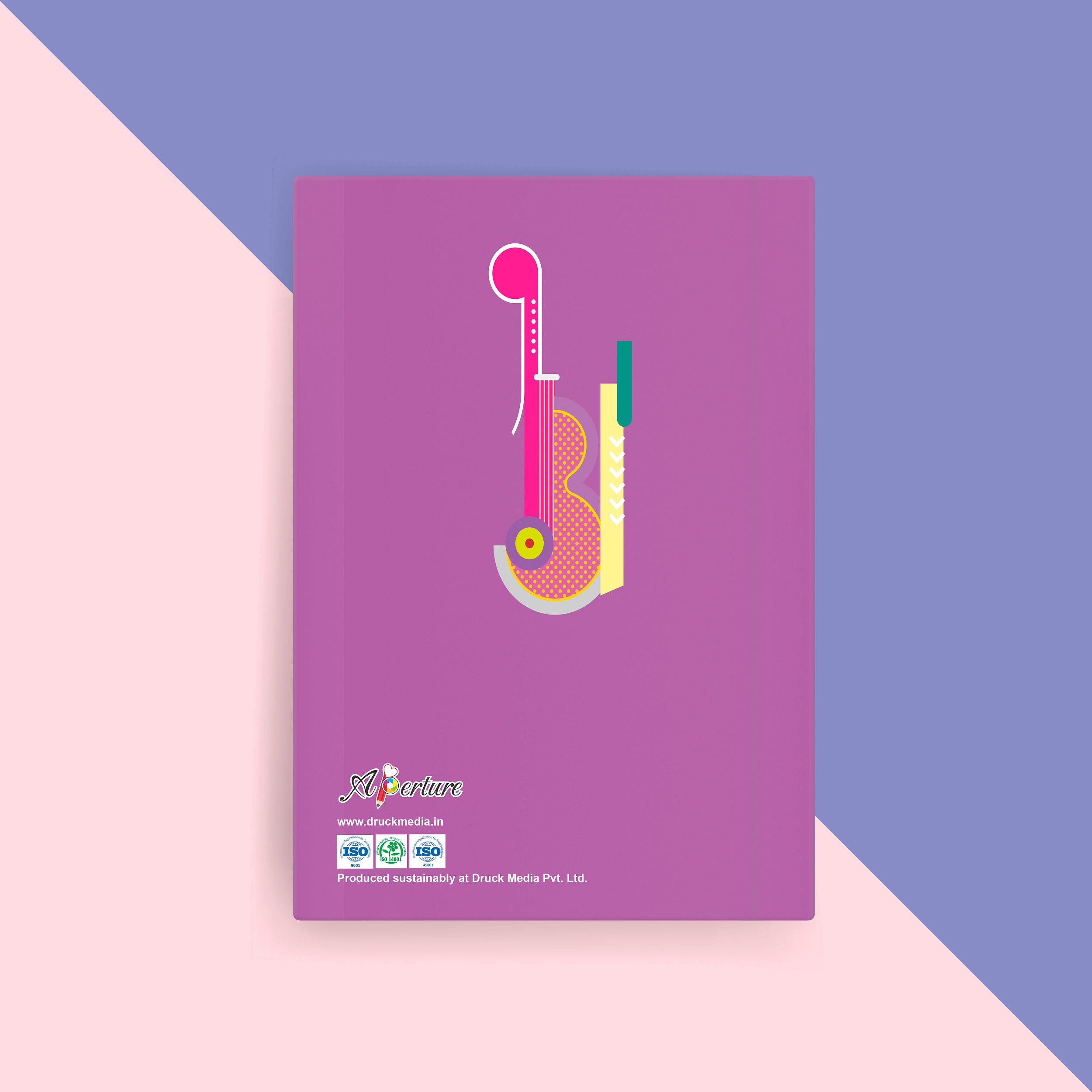 A5 Hard Celebration Theme Notebook 160 Ruled Pages, 80 GSM, Lay-Flat Design Diary - Image 25