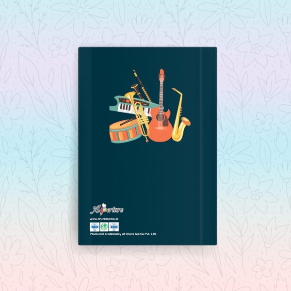 A5 Hard Bound Ruled Notebook (160 Pages, 80 GSM) Lay-Flat Ergonomics Quotation Dairy