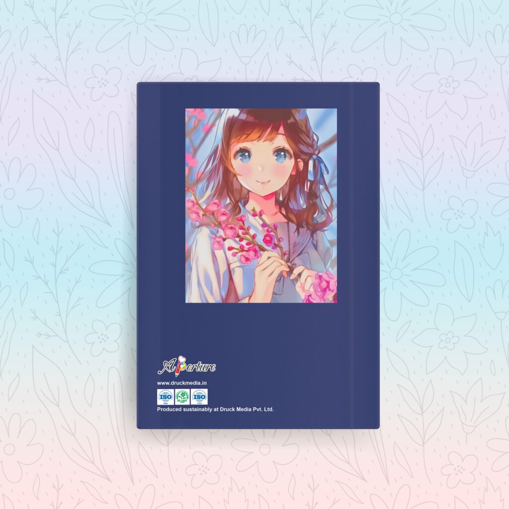 A5 Hard Bound Ruled Notebook (160 Pages, 80 GSM) Lay-Flat Ergonomics Quotation Dairy
