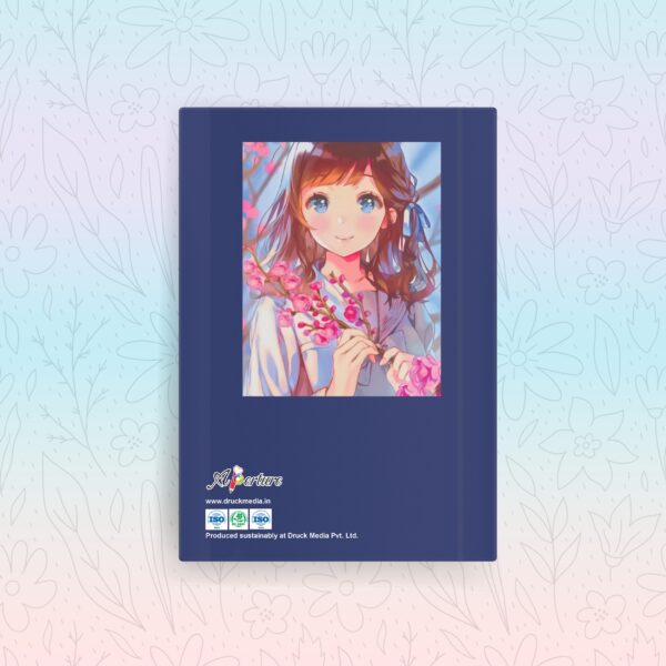 A5 Hard Bound Ruled Notebook (160 Pages, 80 GSM) Lay-Flat Ergonomics Quotation Dairy