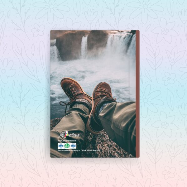 A5 Hard Bound Ruled Notebook (160 Pages, 80 GSM) Lay-Flat Ergonomics Quotation Dairy