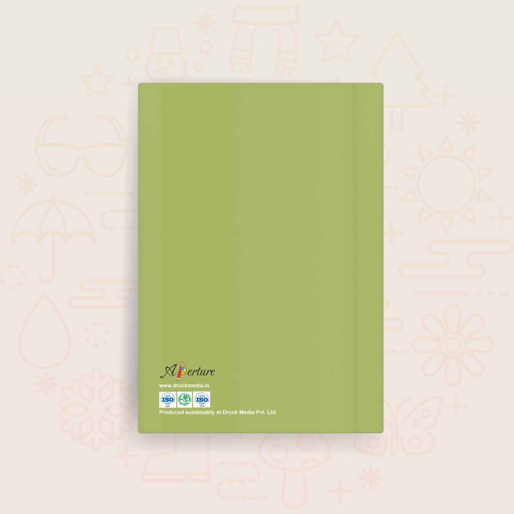 A5 Hardbound Seasonal Diary Notebook 160 Pages of 80 GSM Ruled Paper, Durable Cover, Perfect for Note-taking, and Daily Planning