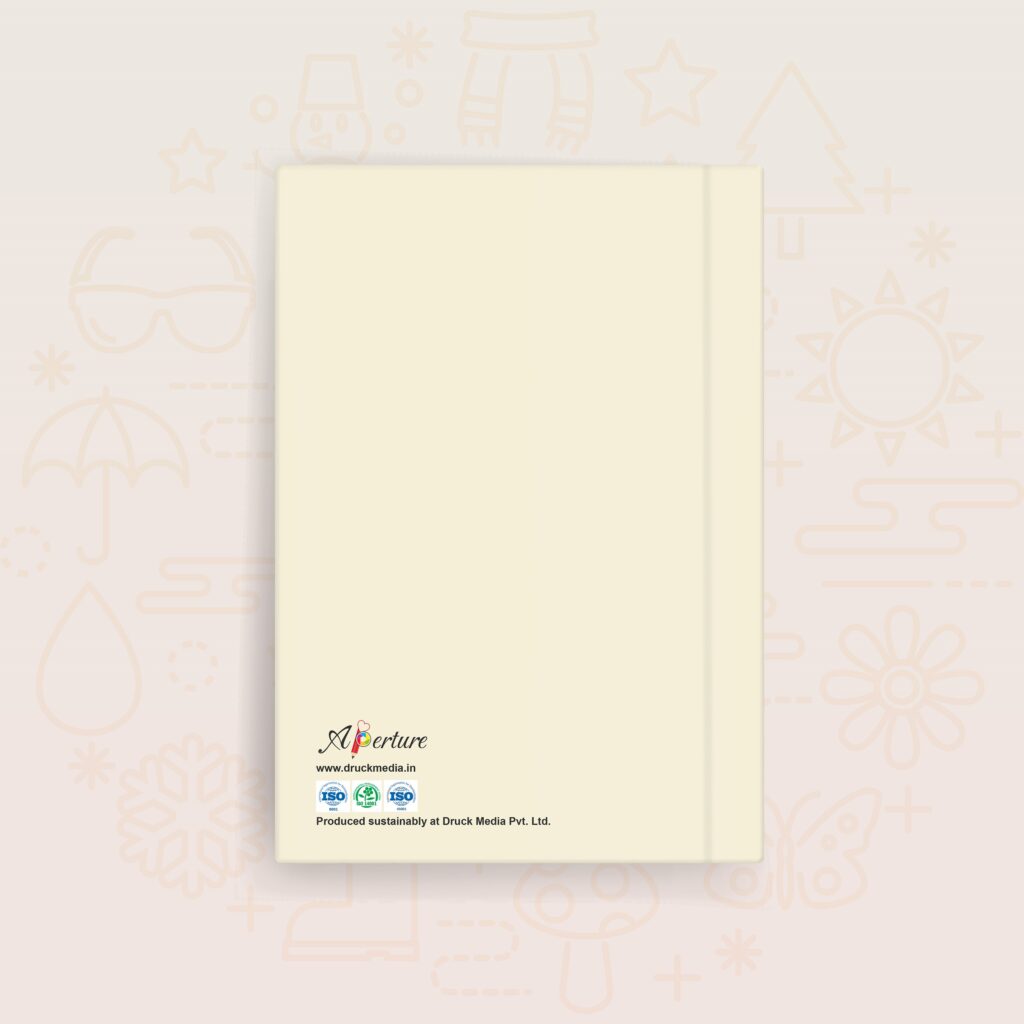 A5 Hardbound Seasonal Diary Notebook 160 Pages of 80 GSM Ruled Paper, Durable Cover, Perfect for Note-taking, and Daily Planning