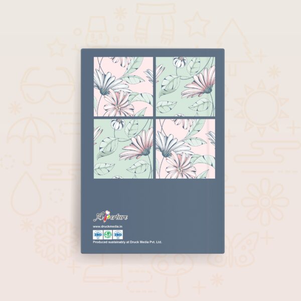 A5 Hardbound Seasonal Diary Notebook 160 Pages of 80 GSM Ruled Paper, Durable Cover, Perfect for Note-taking, and Daily Planning