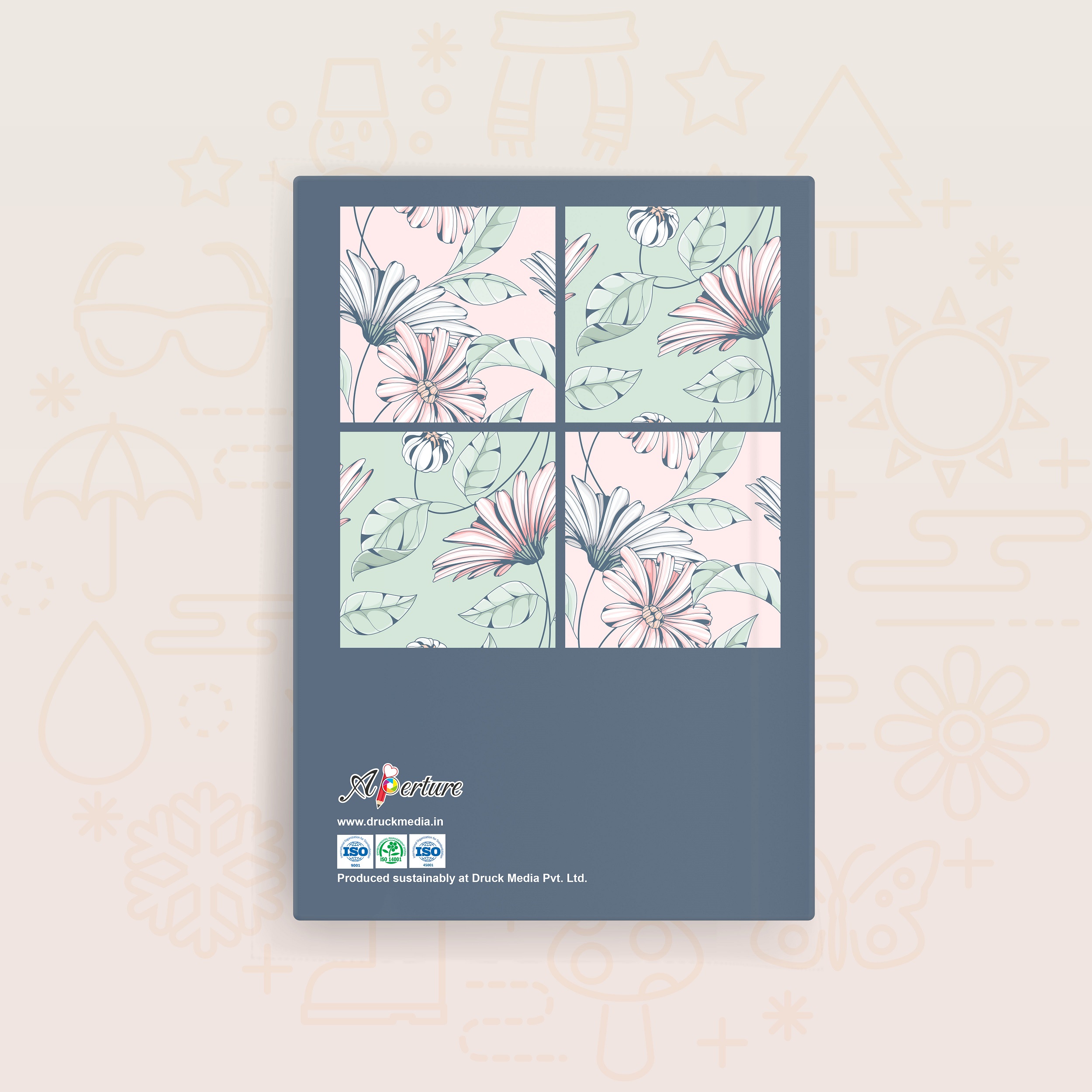 A5 Hardbound Seasonal Diary Notebook 160 Pages of 80 GSM Ruled Paper, Durable Cover, Perfect for Note-taking, and Daily Planning - Image 22
