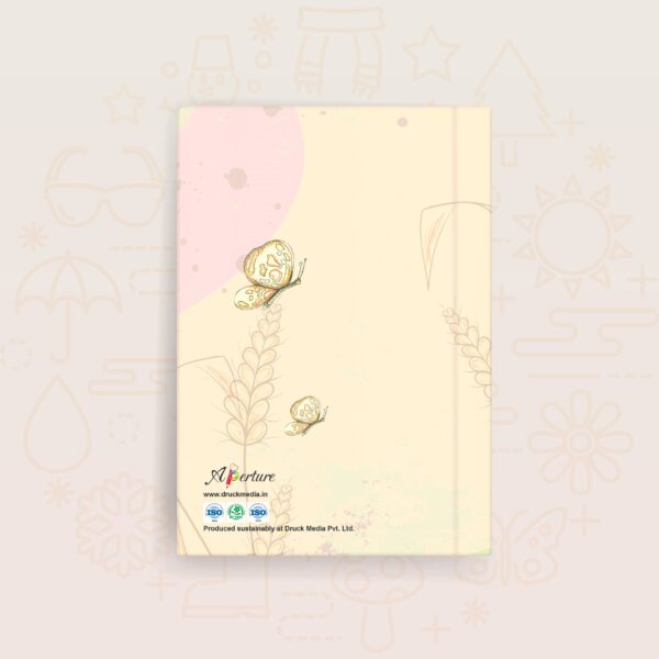 A5 Hardbound Seasonal Diary Notebook 160 Pages of 80 GSM Ruled Paper, Durable Cover, Perfect for Note-taking, and Daily Planning