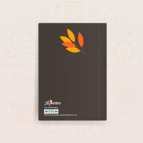 A5 Hardbound Seasonal Diary Notebook 160 Pages of 80 GSM Ruled Paper, Durable Cover, Perfect for Note-taking, and Daily Planning
