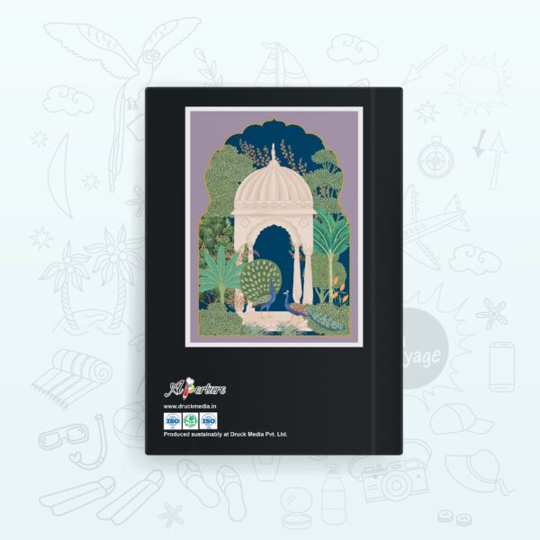 Vibrant A5 Travel Diary Notebook – 160 Ruled Pages with 80 GSM Premium Paper, Perfect for Journaling, Note-Taking, and Daily Adventures