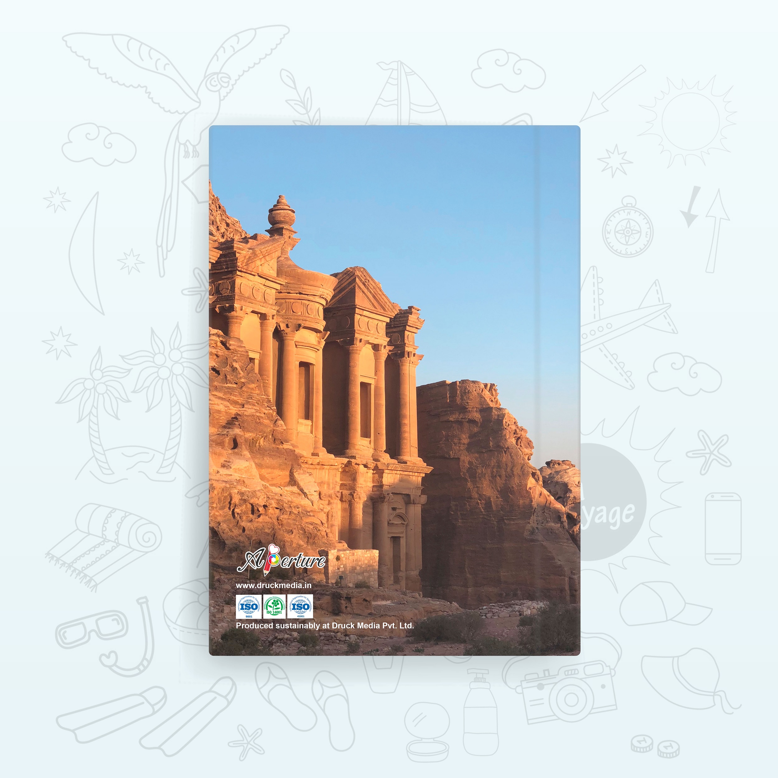 Vibrant A5 Travel Diary Notebook – 160 Ruled Pages with 80 GSM Premium Paper, Perfect for Journaling, Note-Taking, and Daily Adventures - Image 27