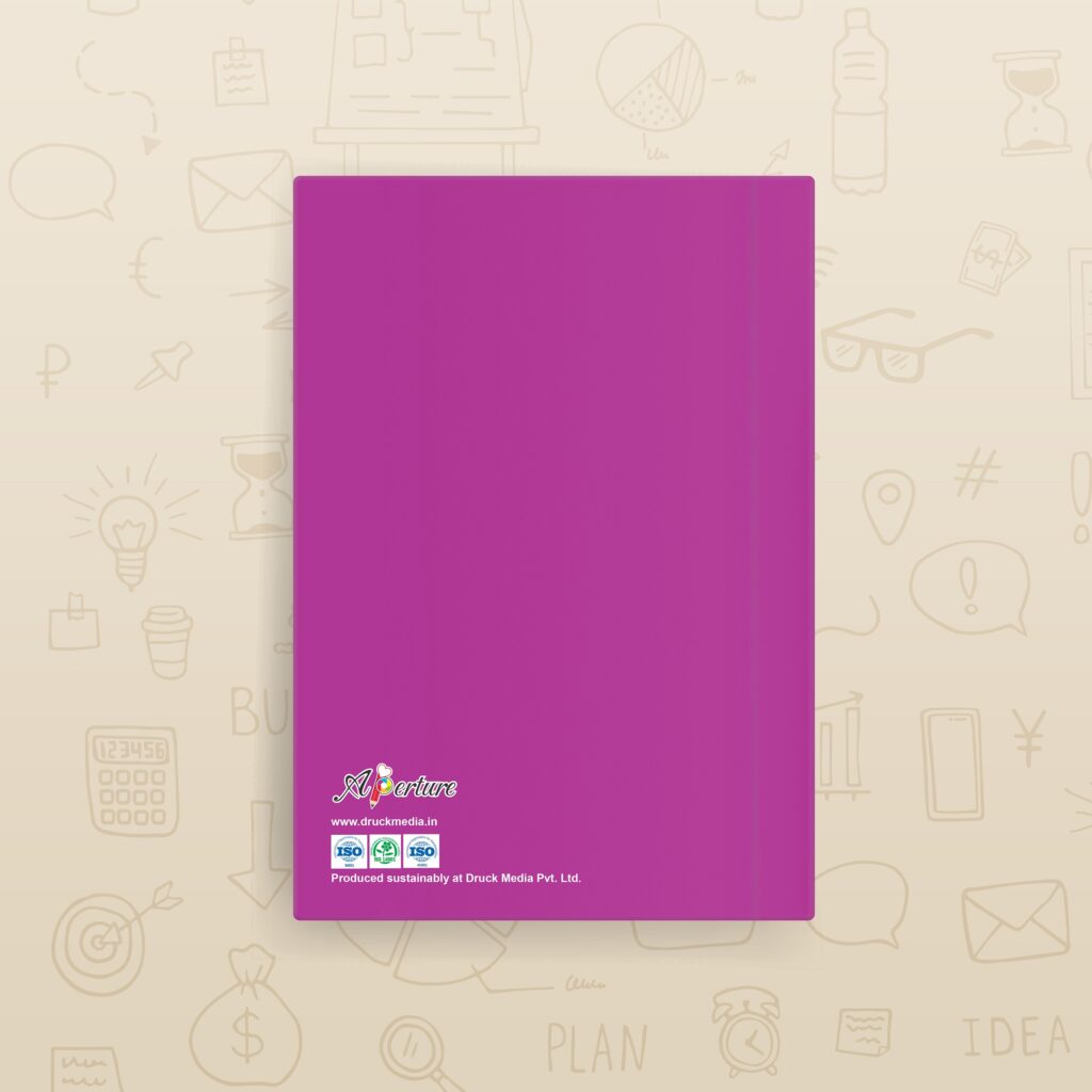 Abstract Design A5 Notebook – 160 Ruled Pages, 80 GSM Premium Paper, Hardbound Journal for Note-Taking, Daily Planning