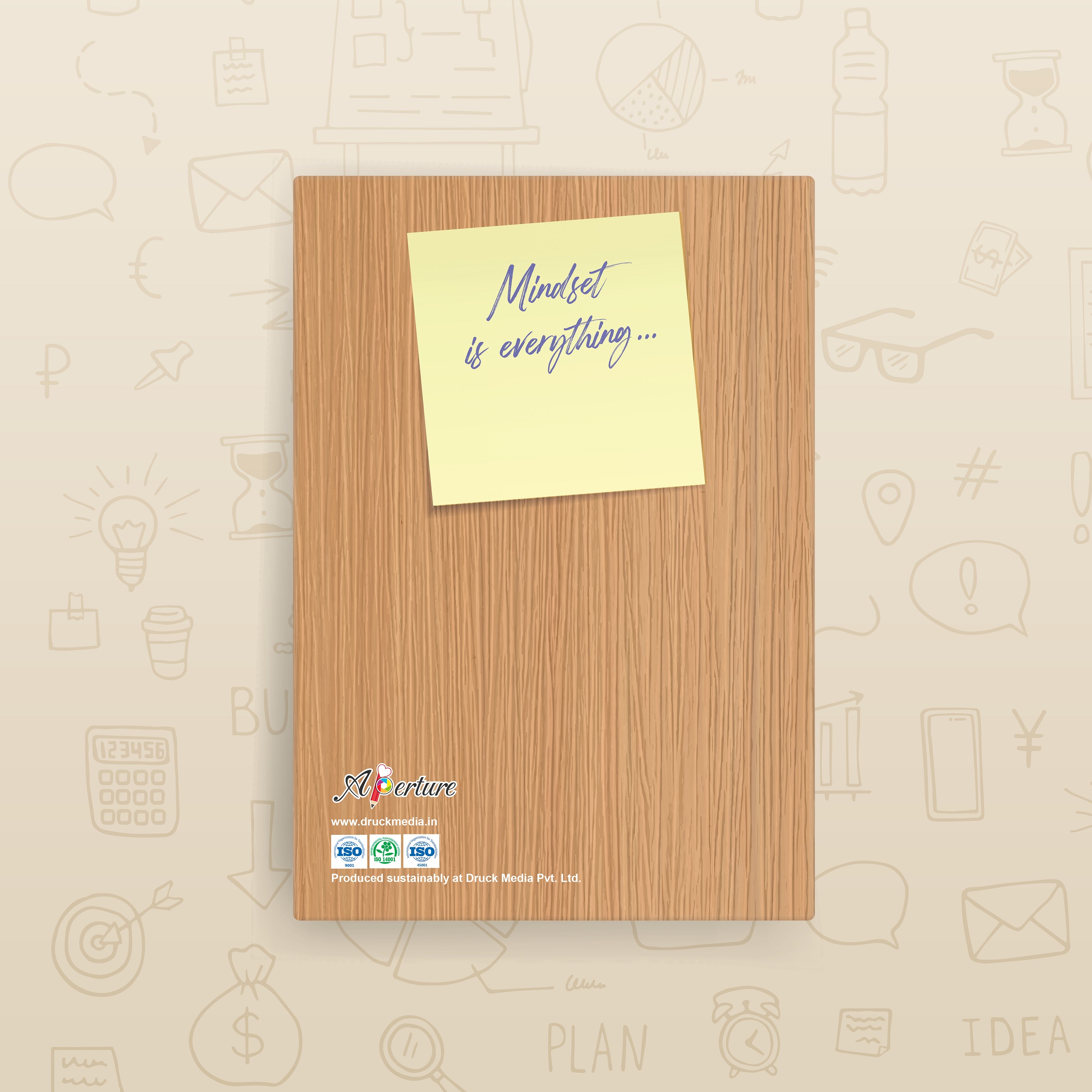 Abstract Design A5 Notebook – 160 Ruled Pages, 80 GSM Premium Paper, Hardbound Journal for Note-Taking, Daily Planning - Image 17