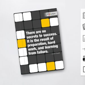 A5 Hard Bound Ruled Notebook (160 Pages, 80 GSM) Lay-Flat Ergonomics Quotation Dairy - Image 11