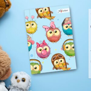 Cartoon Characters Hardbound A5 Diary 160 Ruled Pages 80 GSM Perfect for Kids, Students - Image 60