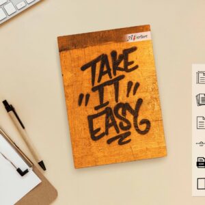 Abstract Design A5 Notebook – 160 Ruled Pages, 80 GSM Premium Paper, Hardbound Journal for Note-Taking, Daily Planning - Image 16