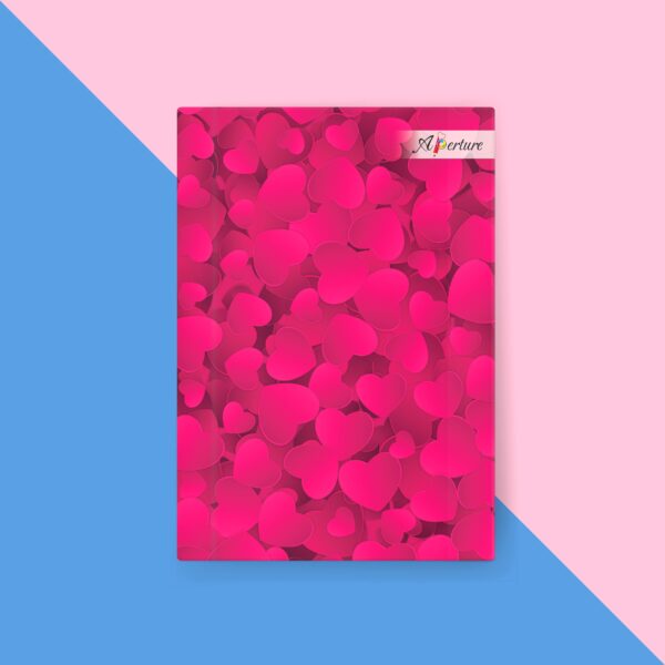 A5 Hard Celebration Theme Notebook 160 Ruled Pages, 80 GSM, Lay-Flat Design Diary