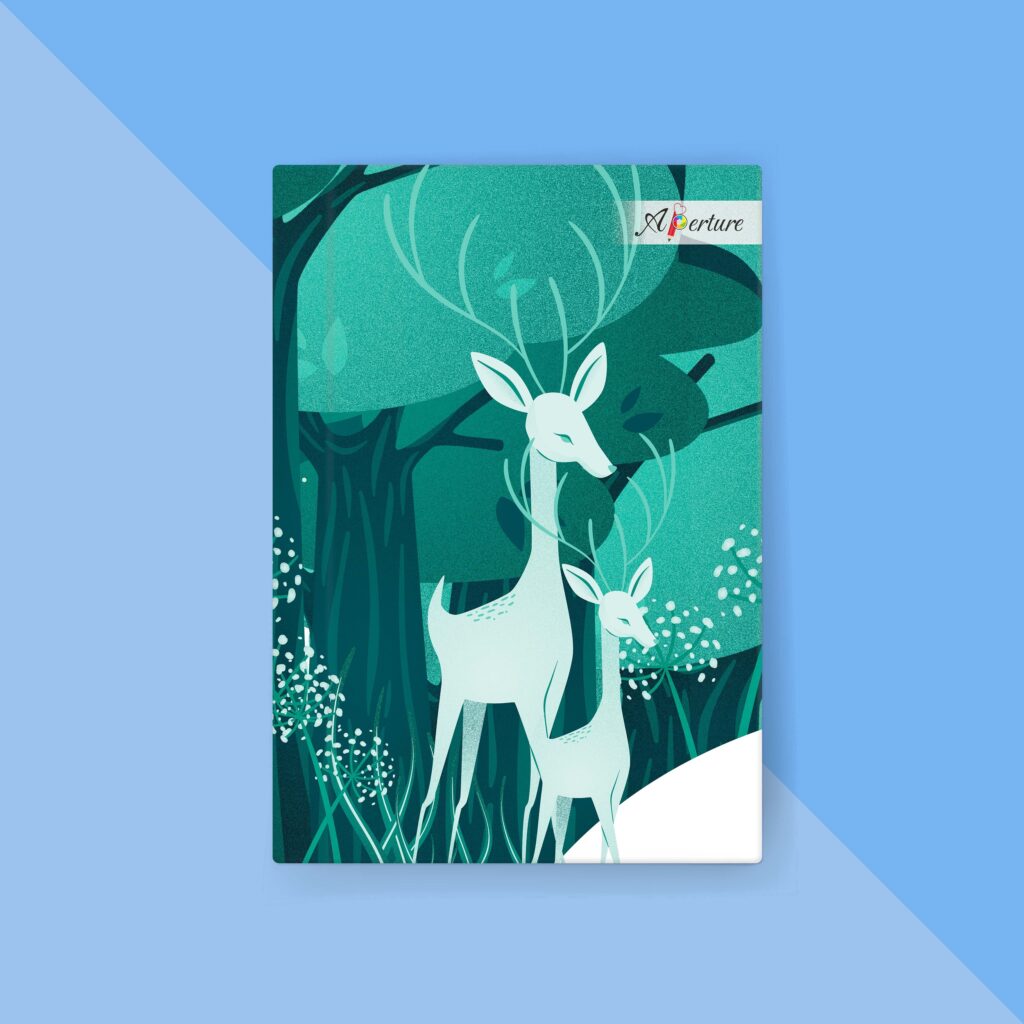 National Park A5 Hard Bound Diary 160 Ruled Pages 80 GSM Paper for Smooth Writing