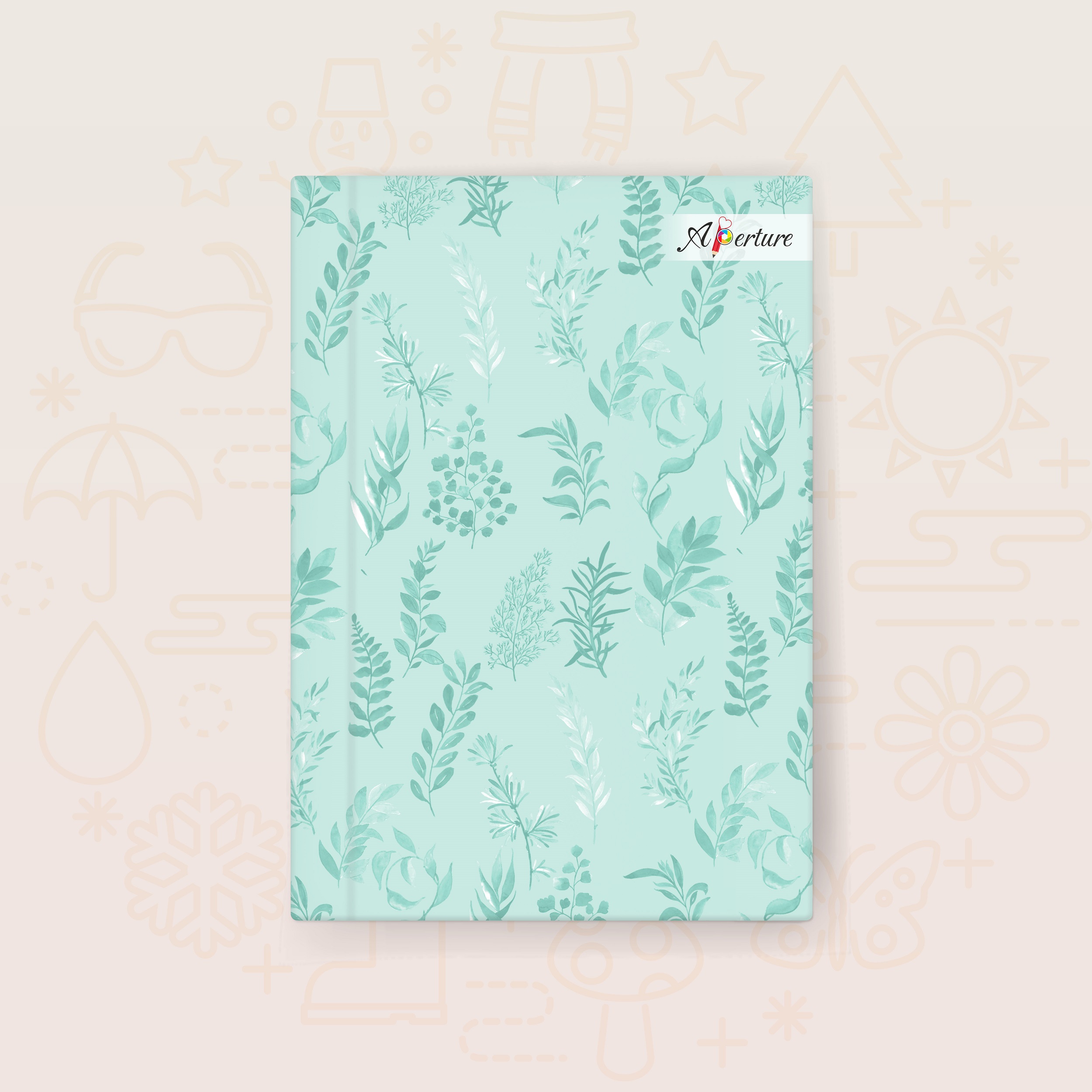A5 Hardbound Seasonal Diary Notebook 160 Pages of 80 GSM Ruled Paper, Durable Cover, Perfect for Note-taking, and Daily Planning - Image 2