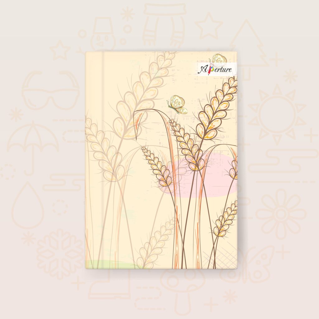 A5 Hardbound Seasonal Diary Notebook 160 Pages of 80 GSM Ruled Paper, Durable Cover, Perfect for Note-taking, and Daily Planning