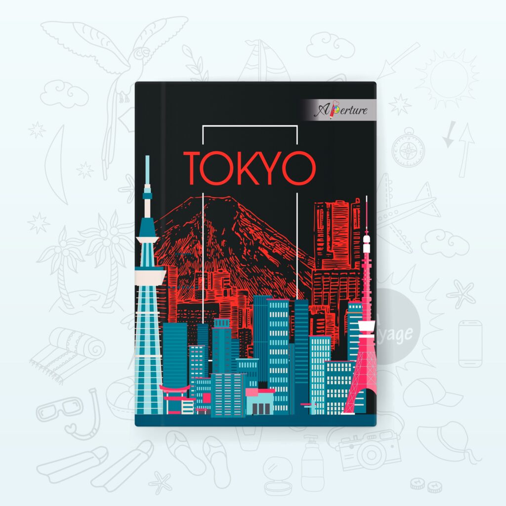 Vibrant A5 Travel Diary Notebook – 160 Ruled Pages with 80 GSM Premium Paper, Perfect for Journaling, Note-Taking, and Daily Adventures