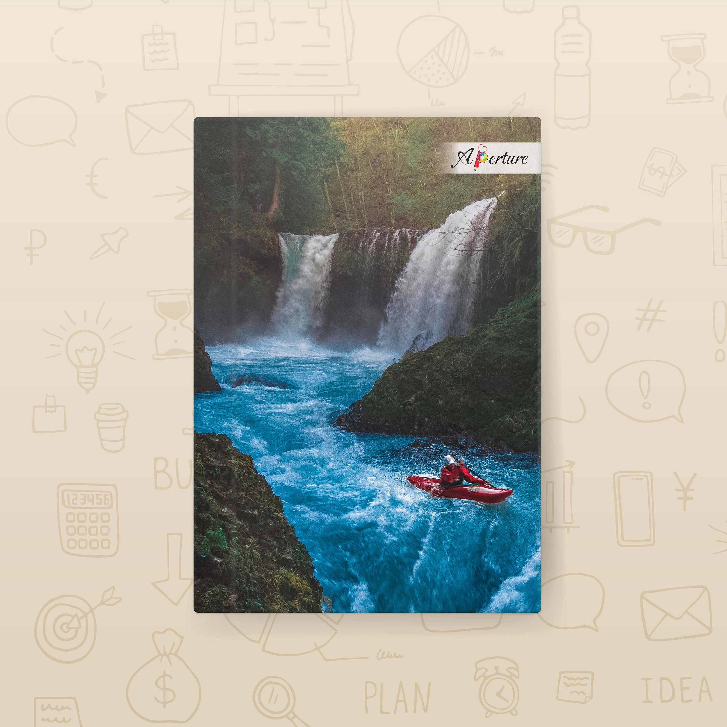 Abstract Design A5 Notebook – 160 Ruled Pages, 80 GSM Premium Paper, Hardbound Journal for Note-Taking, Daily Planning - Image 12