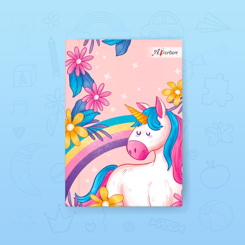 Cartoon Characters Hardbound A5 Diary 160 Ruled Pages 80 GSM Perfect for Kids, Students
