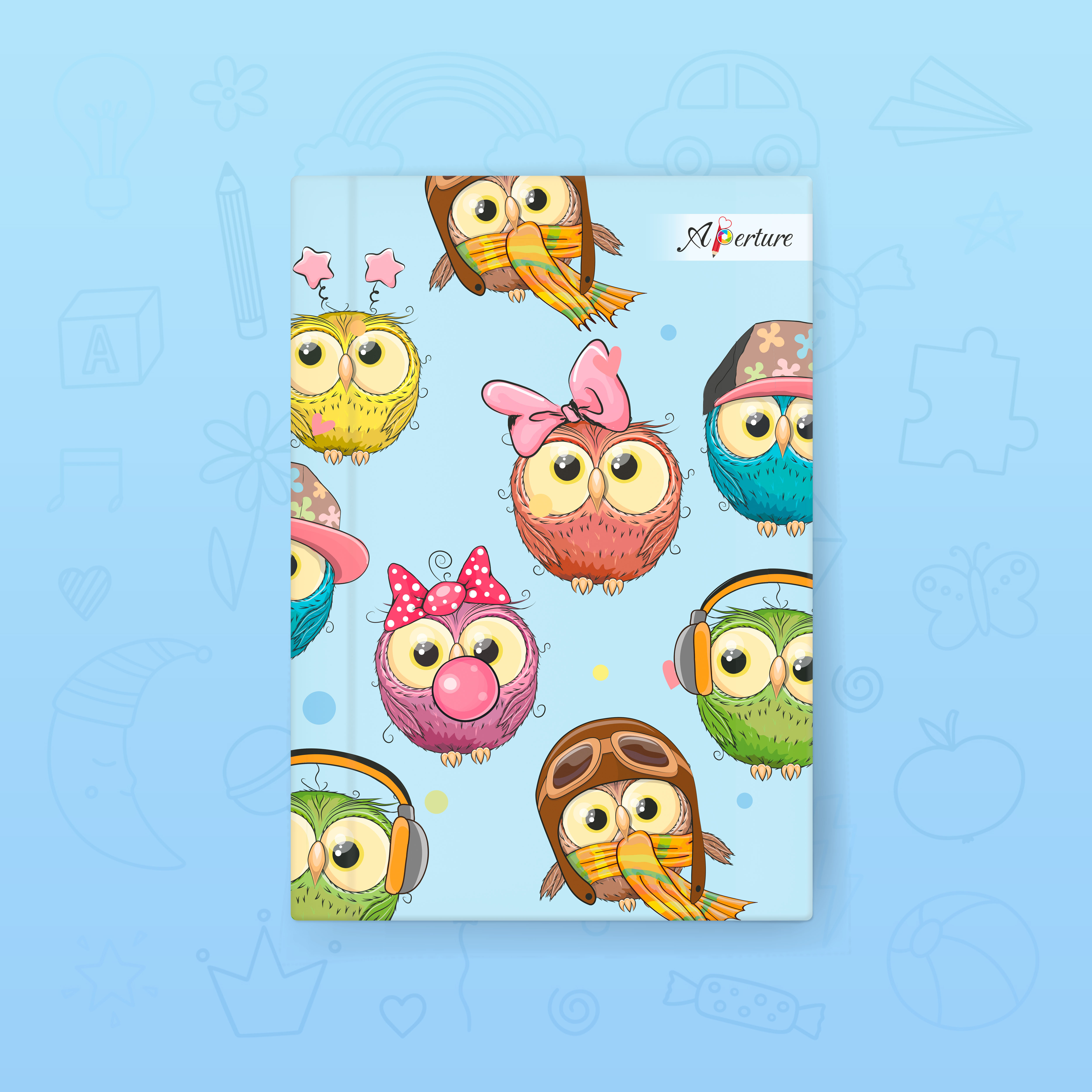 Cartoon Characters Hardbound A5 Diary 160 Ruled Pages 80 GSM Perfect for Kids, Students - Image 59