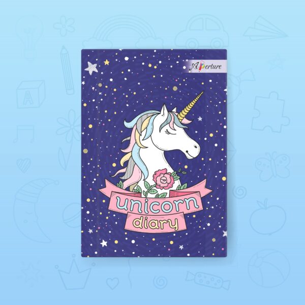 Cartoon Characters Hardbound A5 Diary 160 Ruled Pages 80 GSM Perfect for Kids, Students