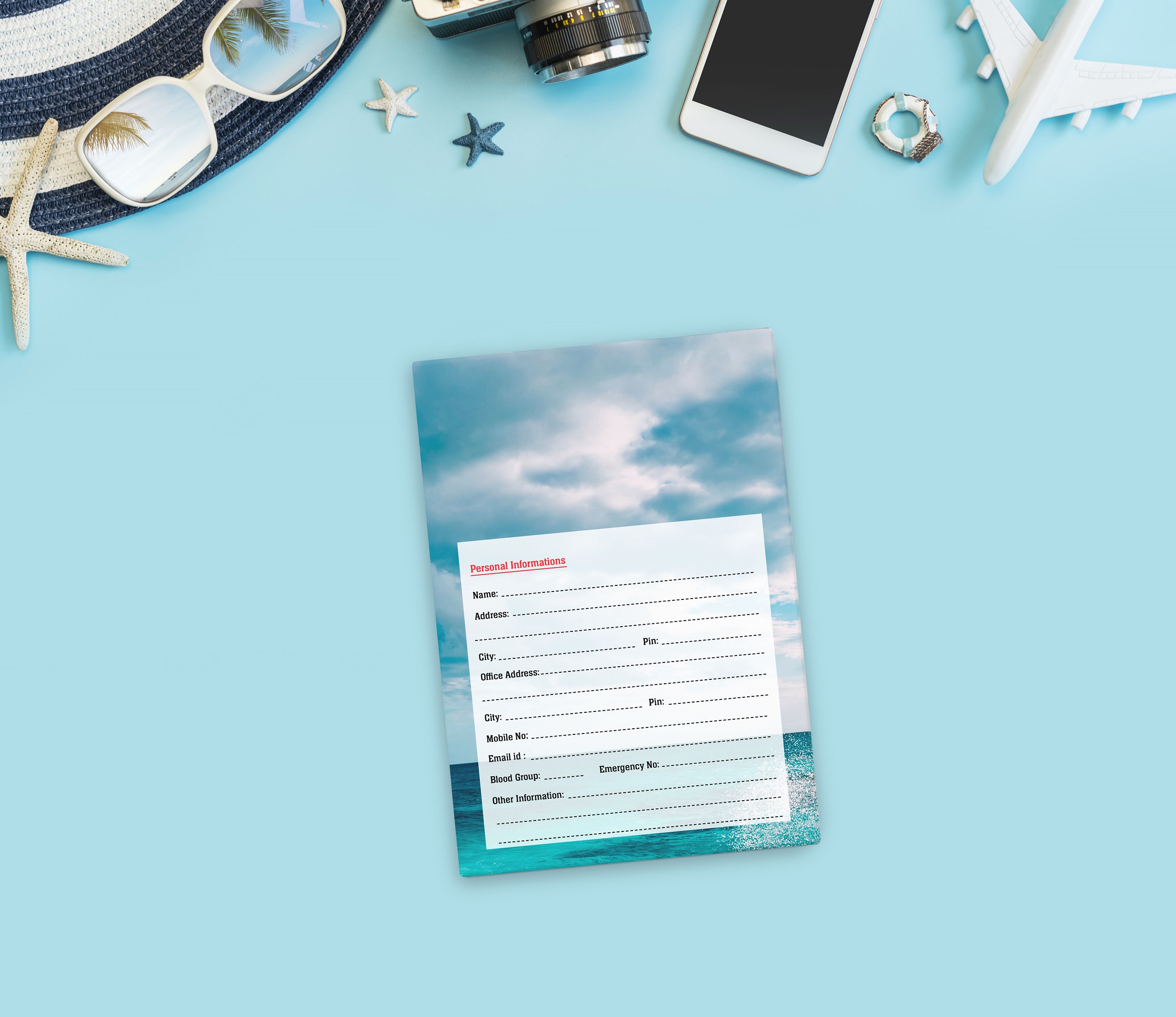 Vibrant A5 Travel Diary Notebook – 160 Ruled Pages with 80 GSM Premium Paper, Perfect for Journaling, Note-Taking, and Daily Adventures - Image 5