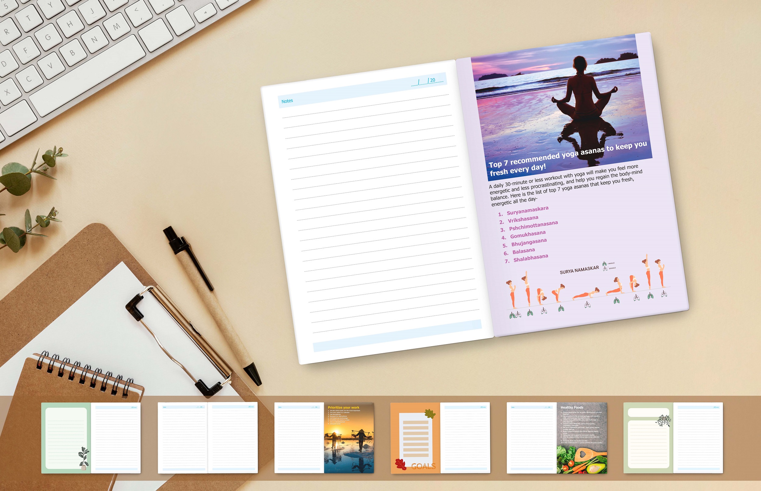 Abstract Design A5 Notebook – 160 Ruled Pages, 80 GSM Premium Paper, Hardbound Journal for Note-Taking, Daily Planning - Image 28