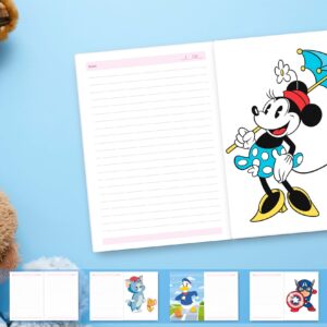 Cartoon Characters Hardbound A5 Diary 160 Ruled Pages 80 GSM Perfect for Kids, Students - Image 52