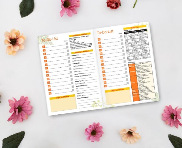 A5 Hardbound Seasonal Diary Notebook 160 Pages of 80 GSM Ruled Paper, Durable Cover, Perfect for Note-taking, and Daily Planning