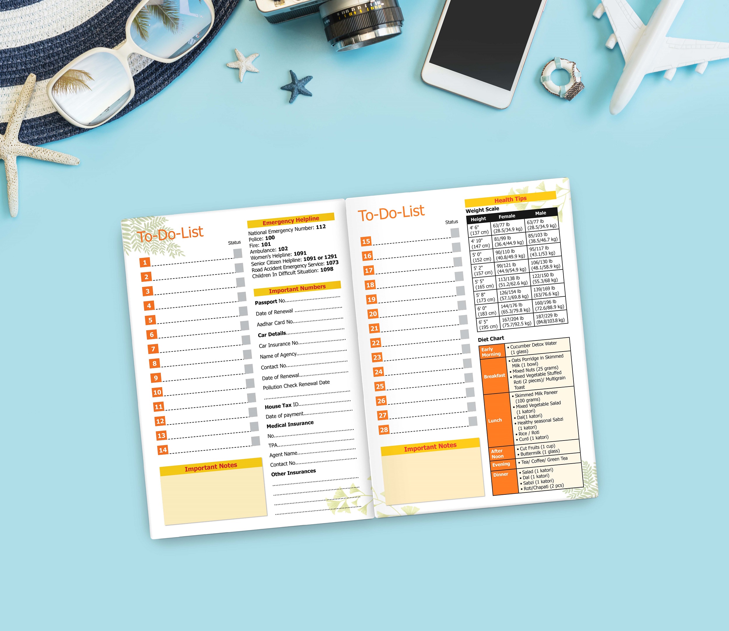 Vibrant A5 Travel Diary Notebook – 160 Ruled Pages with 80 GSM Premium Paper, Perfect for Journaling, Note-Taking, and Daily Adventures - Image 6