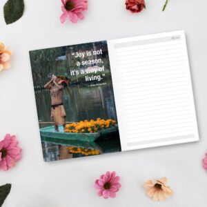 A5 Hardbound Seasonal Diary Notebook 160 Pages of 80 GSM Ruled Paper, Durable Cover, Perfect for Note-taking, and Daily Planning - Image 4