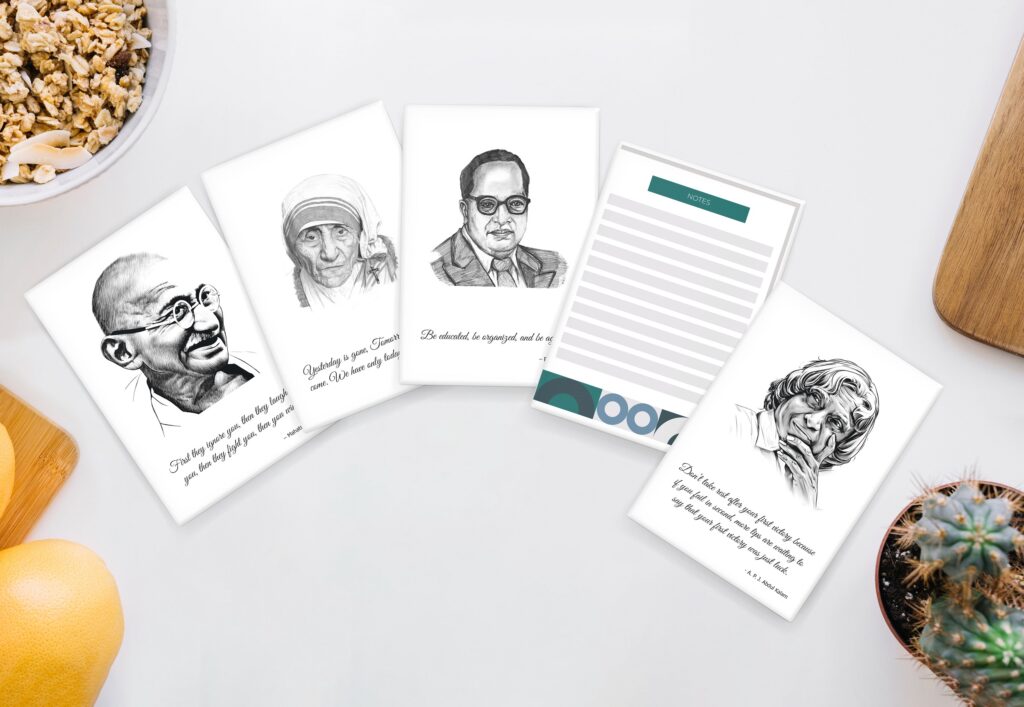 A5 Hard Bound Ruled Notebook (160 Pages, 80 GSM) Lay-Flat Ergonomics Quotation Dairy