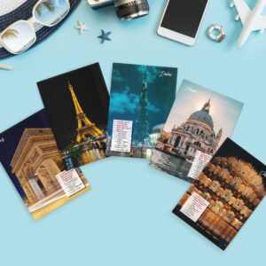 Vibrant A5 Travel Diary Notebook – 160 Ruled Pages with 80 GSM Premium Paper, Perfect for Journaling, Note-Taking, and Daily Adventures - Image 8