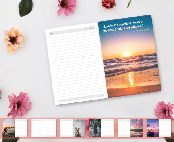 A5 Hardbound Seasonal Diary Notebook 160 Pages of 80 GSM Ruled Paper, Durable Cover, Perfect for Note-taking, and Daily Planning