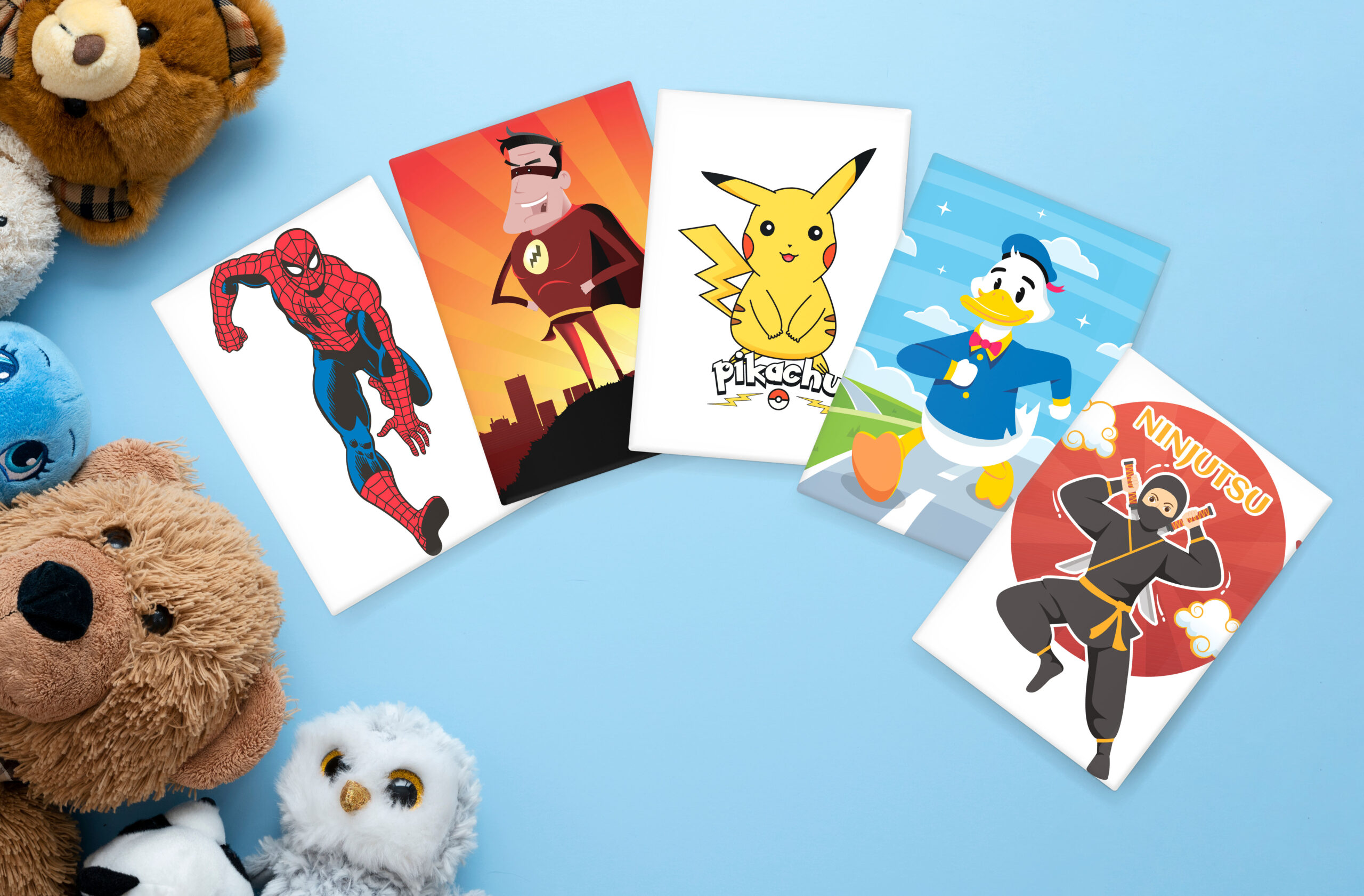 Cartoon Characters Hardbound A5 Diary 160 Ruled Pages 80 GSM Perfect for Kids, Students