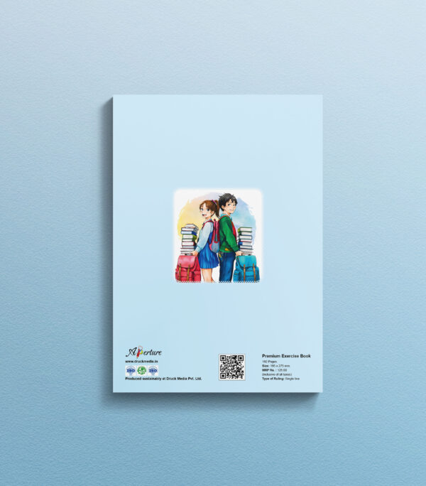 Aperture Casual kid school design LongBook/Exercise Notebook