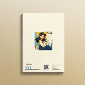 Aperture Studious Girl design LongBook/Exercise Notebook - Image 3