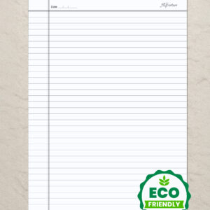 Aperture Geometric design Long Book/Exercise Notebook - Image 3