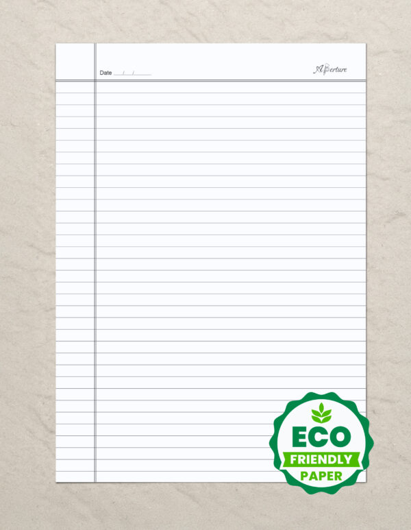 Aperture Geometric design Long Book/Exercise Notebook